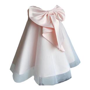 女童蕾丝公主裙连衣裙蓬蓬纱儿童花童周岁生日钢琴演出礼服洋气
