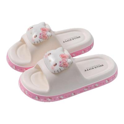 奶里奶气~！正版KT猫凉拖鞋女