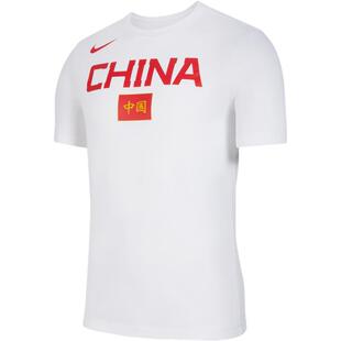 耐克中国队男子速干篮球T恤运动NIKE JA6935