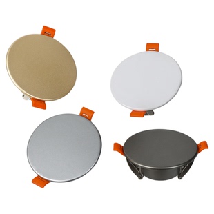 圆形天花板吊顶石膏板检修口装饰盖75mm管筒灯开孔洞遮丑装饰盖板