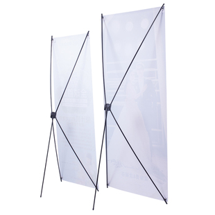 小方盘x展架立式婚礼迎宾海报展示架易拉宝招聘宣传广告架60x160