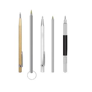 硬质钨钢合金头划针划瓷砖切割钢针刀笔形划线笔记号针家装划线器