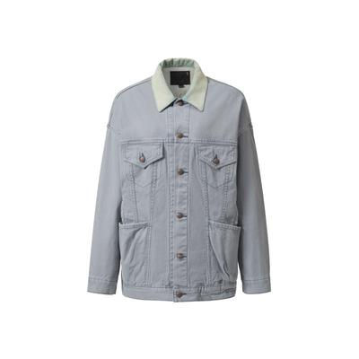 R13早春做旧工装夹克男女同款