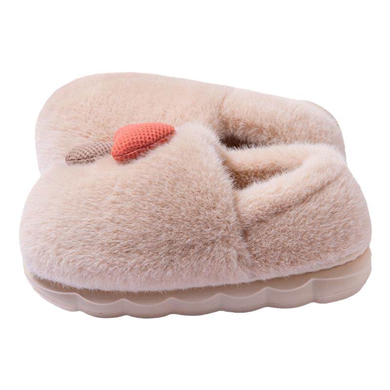 棉拖鞋女士秋冬包跟厚底2025新款家居室内防滑保暖加毛绒棉鞋外穿