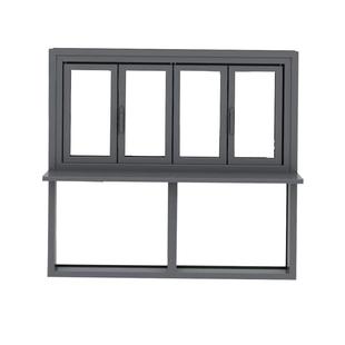 阳台封窗全景折叠窗封阳台露台铝合金推拉折叠窗户落地玻璃窗门窗