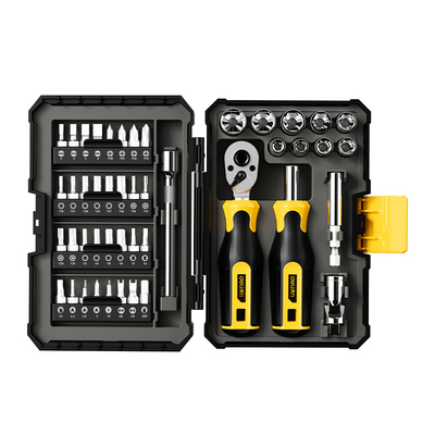 得力棘轮螺丝刀扳手套筒批头组合