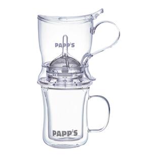 【茶具】PAPPS聪明壶Tritan材质办公室飘逸杯专利茶水分离泡茶壶