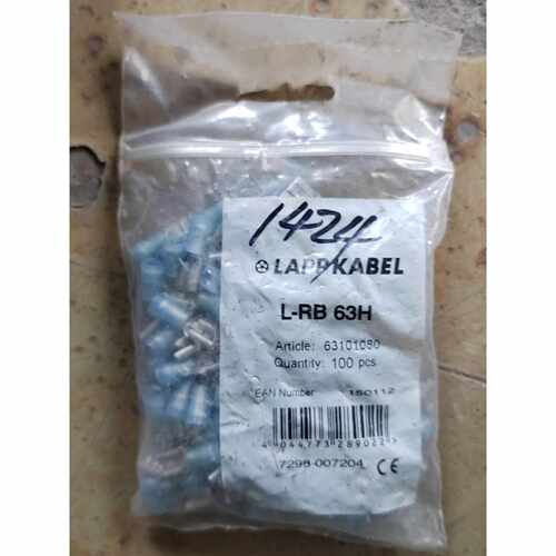 议价LAPPKABEL端子L-RB 63H，1包100个，库存未