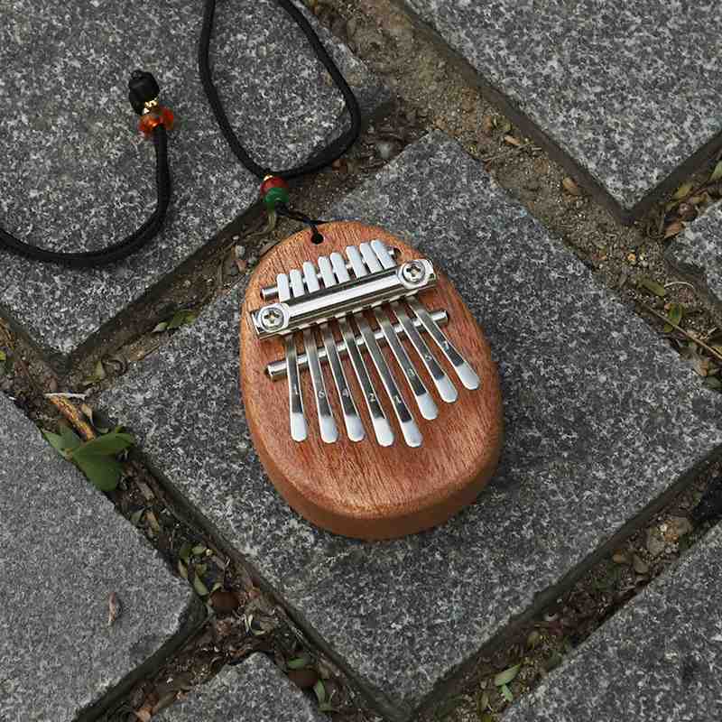 新款直销现货8音拇指琴迷你卡林巴琴手指琴水晶kalimba拇指钢琴小