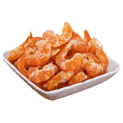 淡晒特级淡干盐田大虾金钩海米即食虾米虾仁虾皮虾干无盐海鲜干货