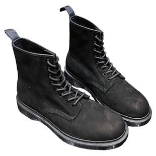 1460工装马丁牛皮短靴男女百搭英伦风真皮高帮8孔厚底机车鞋ins潮