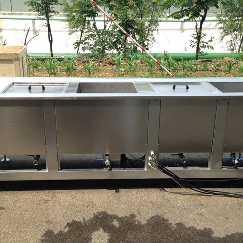 厂家批发 XR四槽式五金超声波清洗机 电子产品用超声清洗机设备