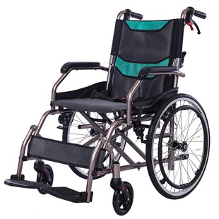 森立轮椅老人专用国家补贴轻便折叠带坐便瘫痪便携老年代步手推车
