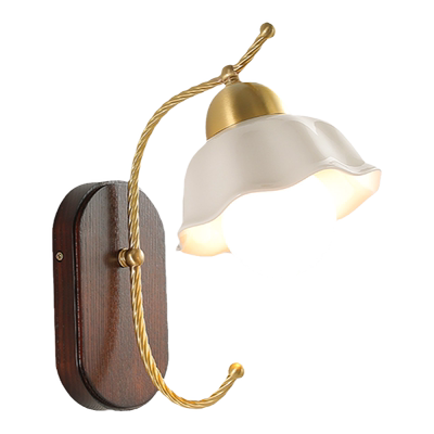 依诗豪复古壁灯中古陶瓷奶油