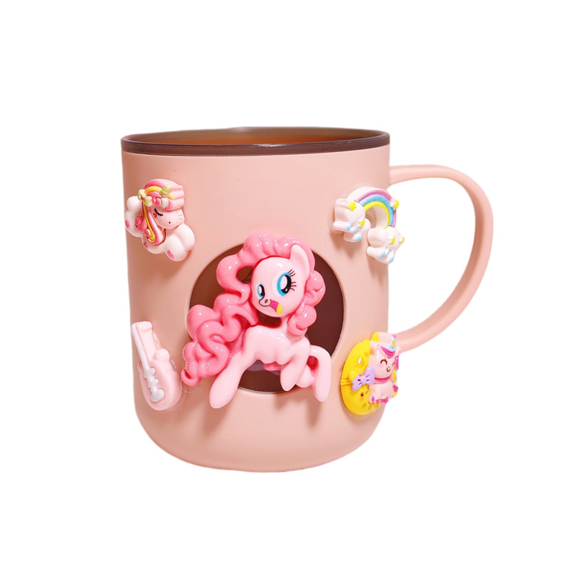 HelloKitty刷牙杯子儿童家用高颜值牙刷杯防摔牙缸卡通可爱漱口杯