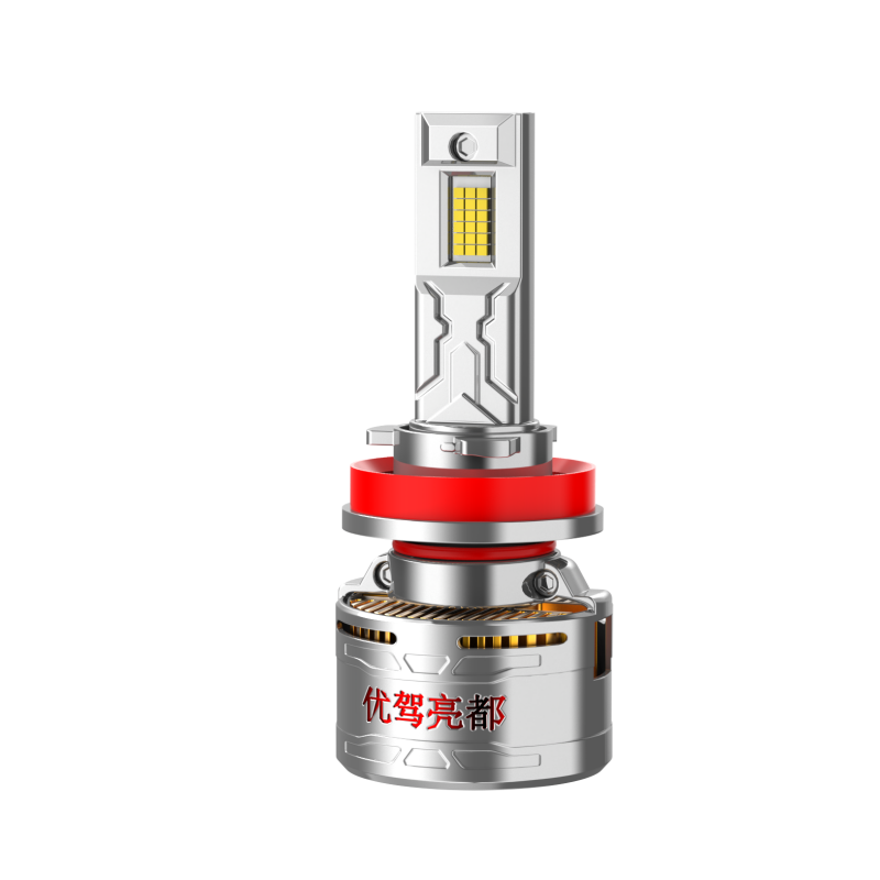 汽车LED激光大灯72倍亮度提升