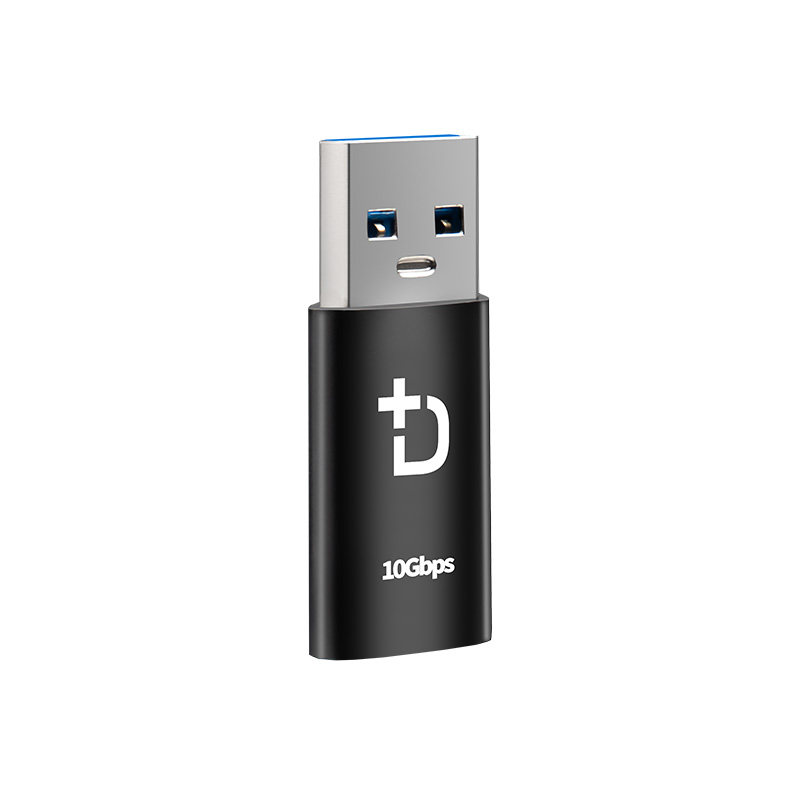 Dockcase多凯斯USB转typec转接头手机u盘高速10Gbps适用安卓苹果电脑MacbookPro平板iphon