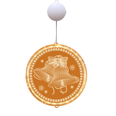 圣诞节装饰灯家用led氛围吸盘