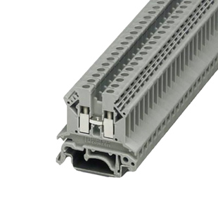 菲尼克斯导轨式UK2.5b电压接线端子排UK-2.5NMM平方不滑丝3001035