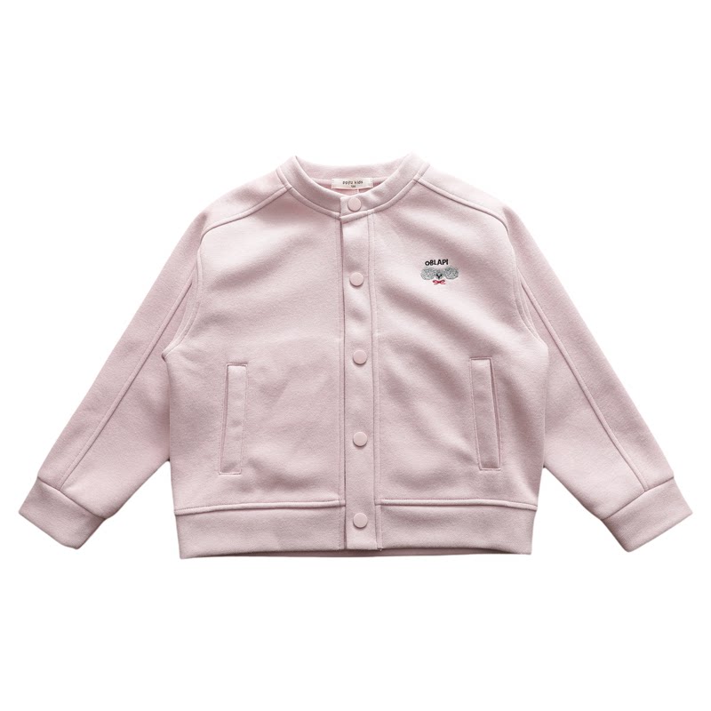 韩版秋季新款女童棒球服外套 洋气中大童学院风百搭休闲夹克上衣