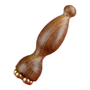 黄铜小莲蓬眼部拨筋棒面部按摩器脸部美容点穴护肤眼部按摩棒眼周