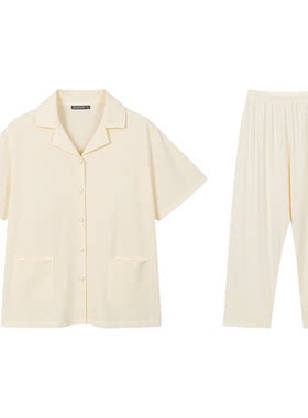夏季薄款凉感家居服套装