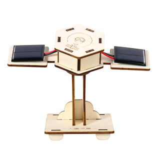 科学实验太阳能人造卫星儿童玩具手工diy材料航天模型科技小制作