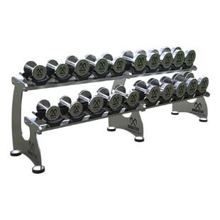 XMASTER纯钢哑铃哑铃架子套装组合健身家用杠玲架商用器材架