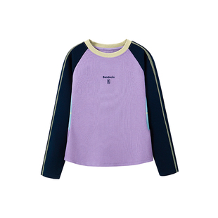 【久穿不变形】半度闲女童秋装打底衫百搭洋气儿童春秋款休闲上衣