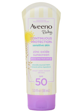 Aveeno隔离50全身88ml物理防晒霜