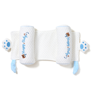 婧麒婴儿小米定型枕新生儿0到6个月矫正防偏头宝宝定头型侧睡枕头