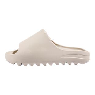 侃爷同款椰子拖鞋Yeezy男女款运动拖鞋带钢印厚底室内外穿一字拖