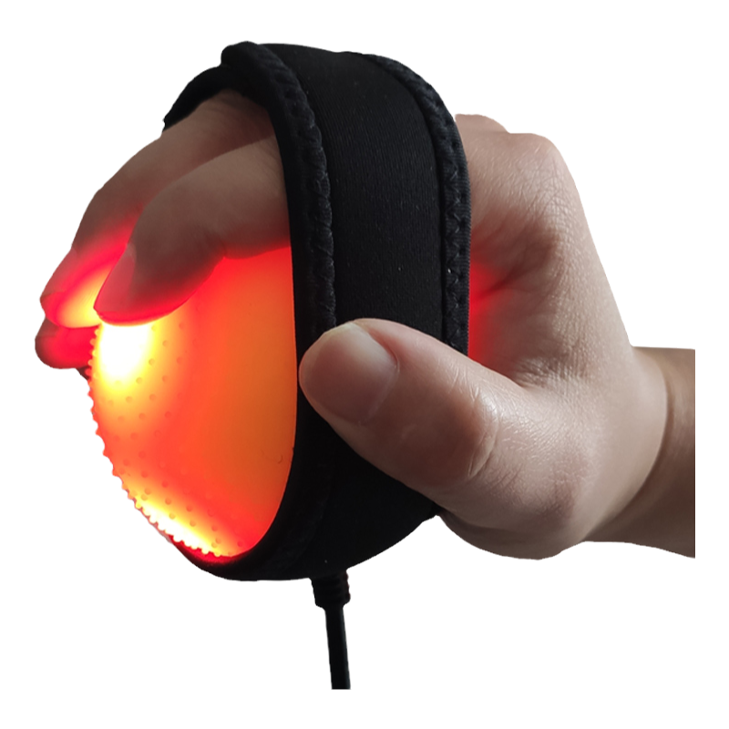 电动康复机中风脑偏瘫手指训练器材家用手部红外震动按摩分指手套