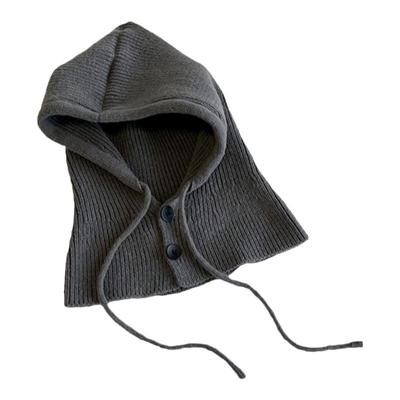 冬季街头潮搭大头围巴拉克拉法帽