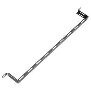 顶臻机柜配件扎线杆加深U型 绑线条 L型水平绑线棍 网络机柜扎线棍 加深绑线棍配线理线架专用