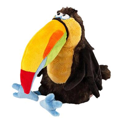 Beaststown 吃货达人 大嘴鸟儿玩偶搞怪创意毛绒玩具公仔生日礼物