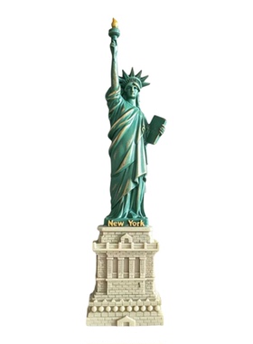 美国纽约自由女神像磁吸冰箱贴旅游收藏纪念品3d立体伴手礼装饰品