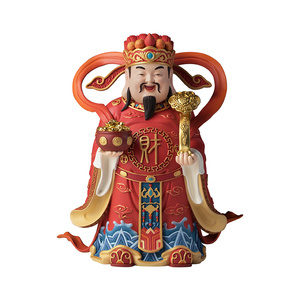 铜师傅《好运财君》铜摆件