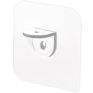 4440.衣柜免钉层板托 无痕粘胶隔板支撑架修复衣柜层板掉落 4只装