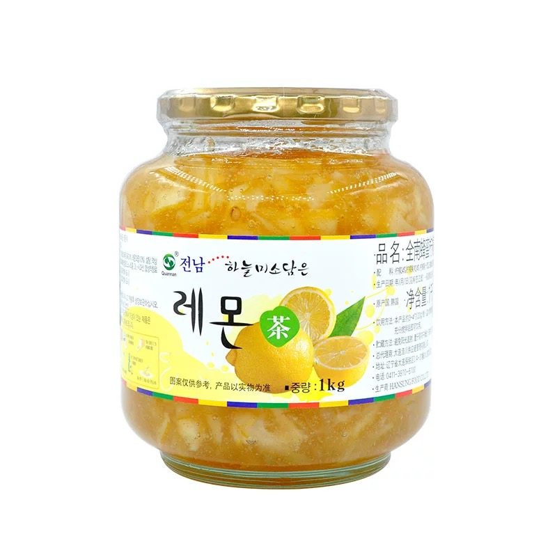 韩国进口全南蜂蜜柚子茶百香果柠檬芦荟水果茶冲泡饮品果酱泡水喝