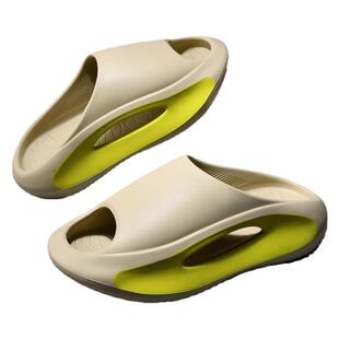 踩屎感拖鞋男夏季外穿潮流防滑防臭户外运动软底沙滩椰子拖鞋