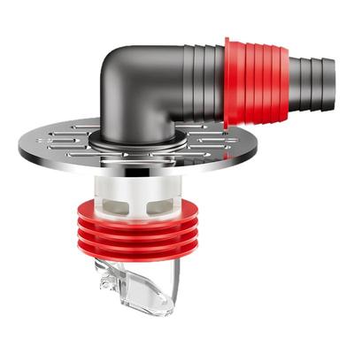 洗衣机下水管地漏接头防臭防溢水