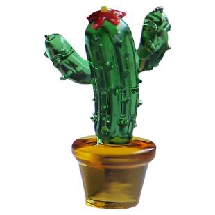 七隐 仙人掌摆件家居饰品办公室电脑创意个性ins治愈系桌面小摆件