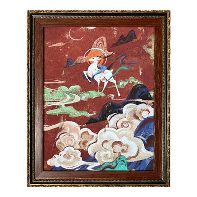 乔迁新居吉祥寓意九色鹿装饰画