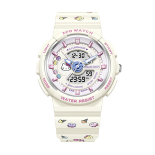 正港 HelloKitty电子手表女学生初高中只看时间儿童女孩生日礼物