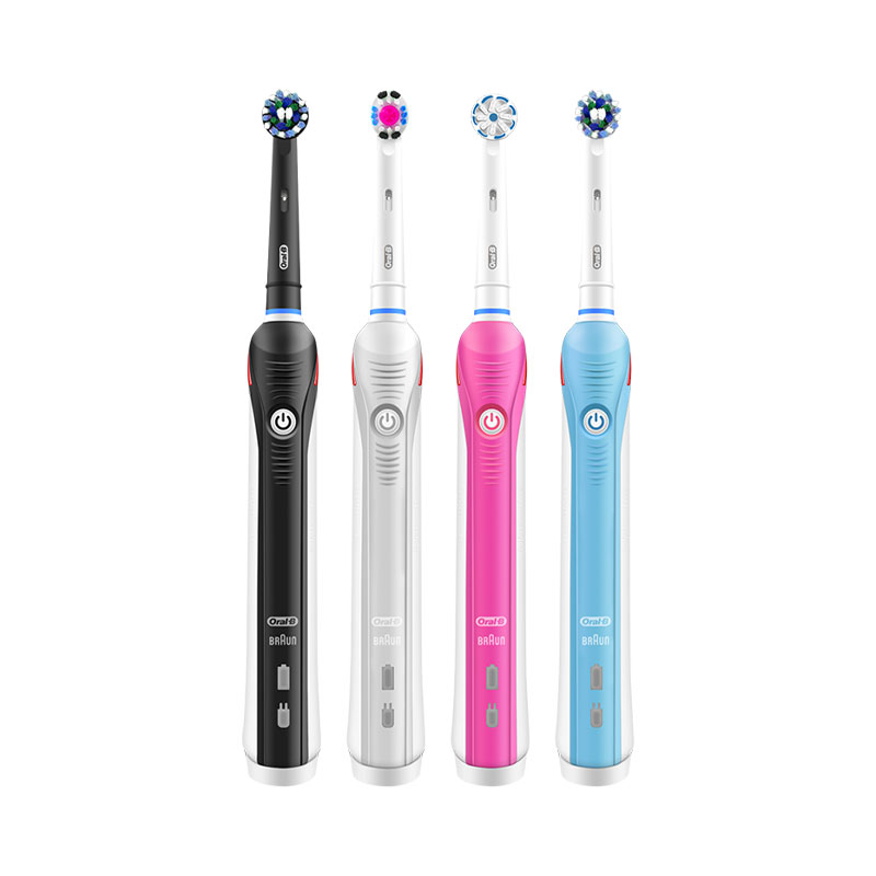德國(guó)博朗OralB/歐樂(lè)B 比成人電動(dòng)牙刷聲波旋轉(zhuǎn)P2000 P4000 D100