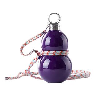 MOKO葫芦水壶不锈钢保温杯大容量便携高颜值外带吸管水杯福禄国潮