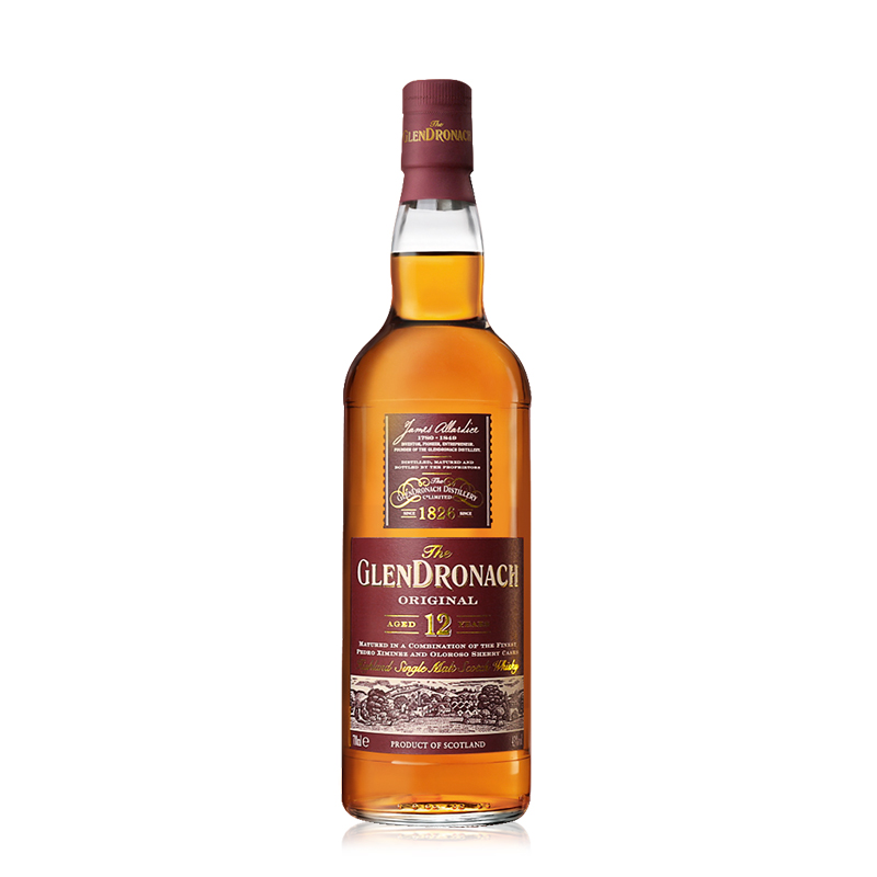 Glendronach格兰多纳12年单一麦芽苏格兰威士忌进口洋酒行货