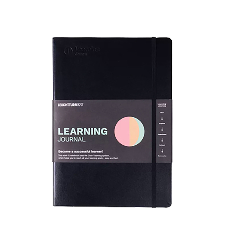 LEUCHTTURM1917德国灯塔12周学习指南笔记本B5多功能手账本B5软面