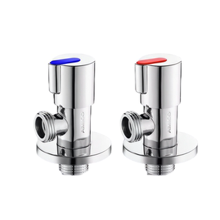 埃美柯加长角阀JF787黄铜加厚开关家用4分水阀热水器龙头马桶角阀